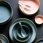 Matted Ceramic Shallow Plate 20,5 cm