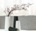 white ceramic simple vase