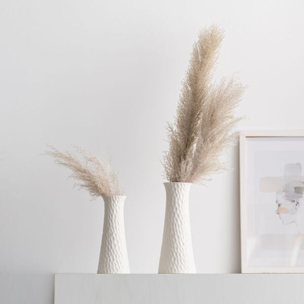 White Modern Vase