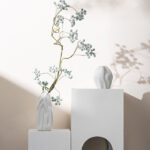 White Simple Ceramic Vase
