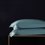 blue premium cotton pillowcases