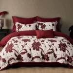elegant floral bedding set