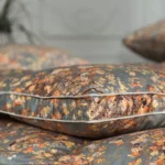 floral goose down pillow large