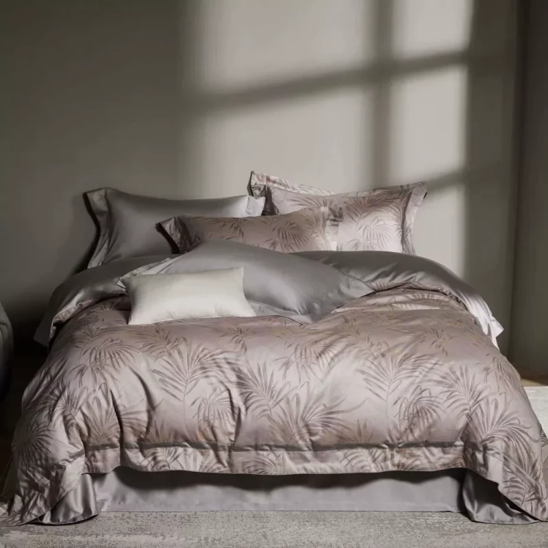 leaves cotton bedding set