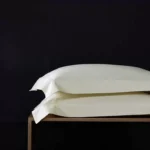 white premium cotton pillowcase