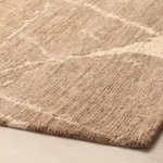 brown handmade rug