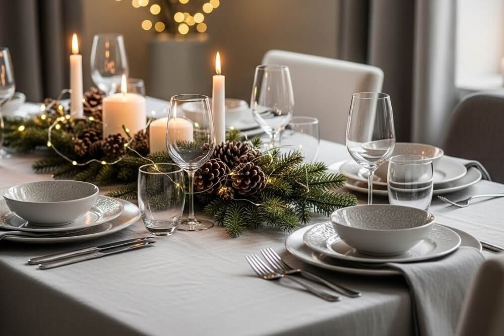 christmas table